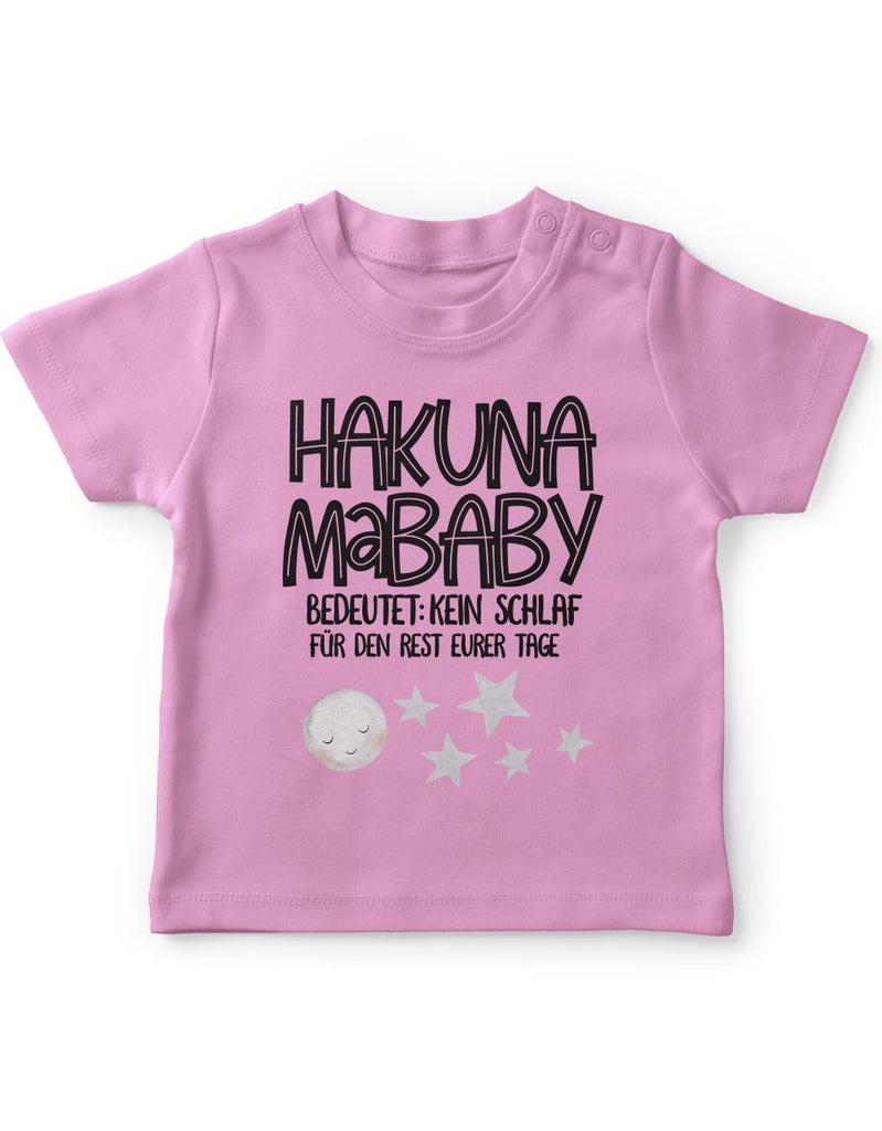 Baby / Kinder T-Shirt kurzarm Hakuna MaBaby - von Mikalino