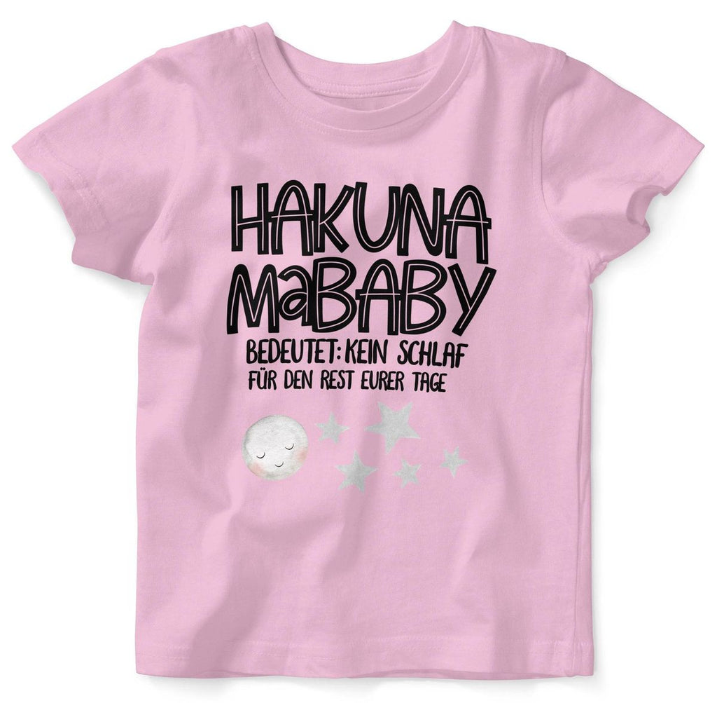 Baby / Kinder T-Shirt kurzarm Hakuna MaBaby - von Mikalino