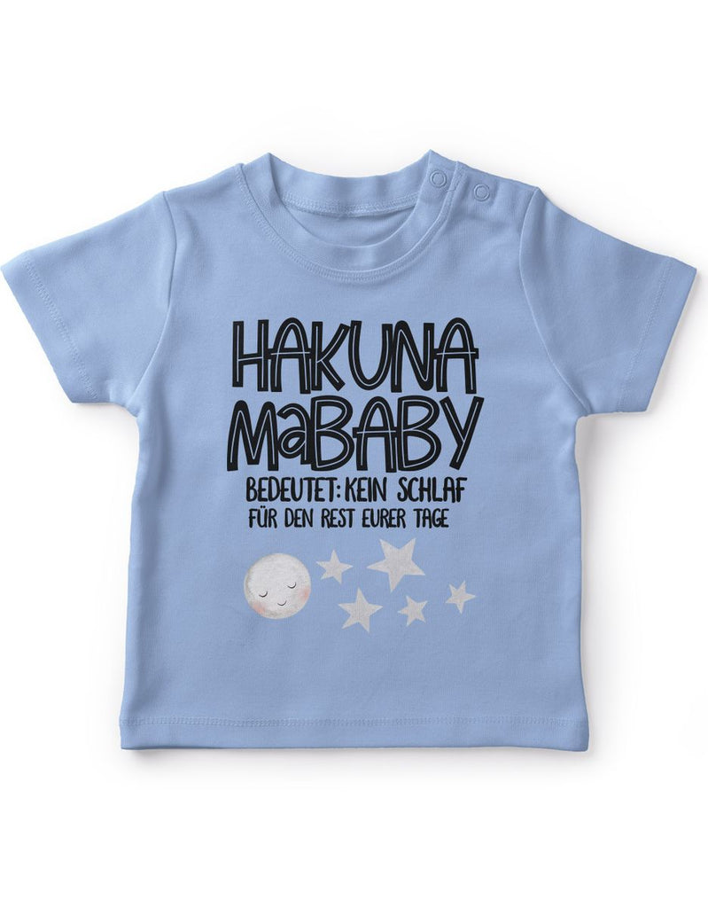 Baby / Kinder T-Shirt kurzarm Hakuna MaBaby - von Mikalino