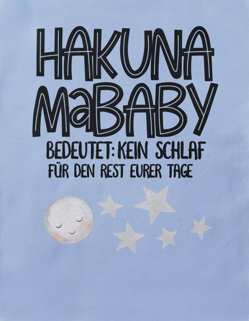 Baby / Kinder T-Shirt kurzarm Hakuna MaBaby - von Mikalino