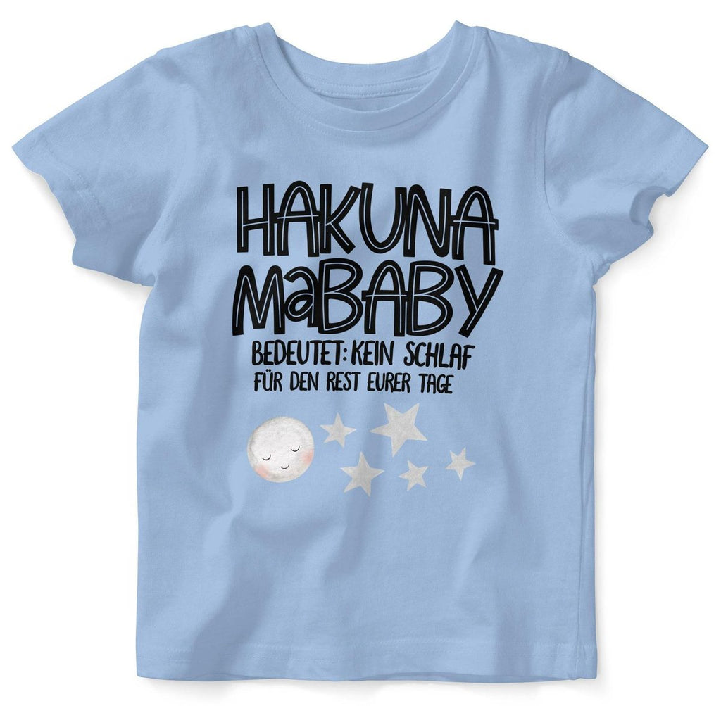 Baby / Kinder T-Shirt kurzarm Hakuna MaBaby - von Mikalino