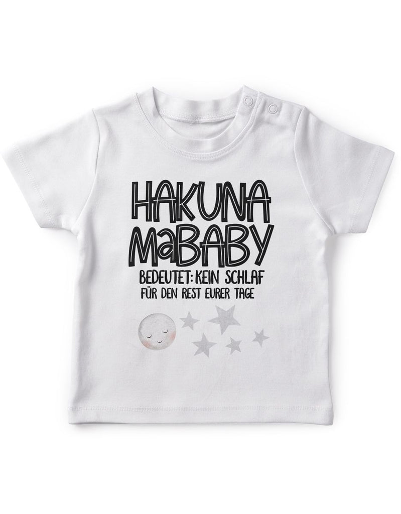 Baby / Kinder T-Shirt kurzarm Hakuna MaBaby - von Mikalino