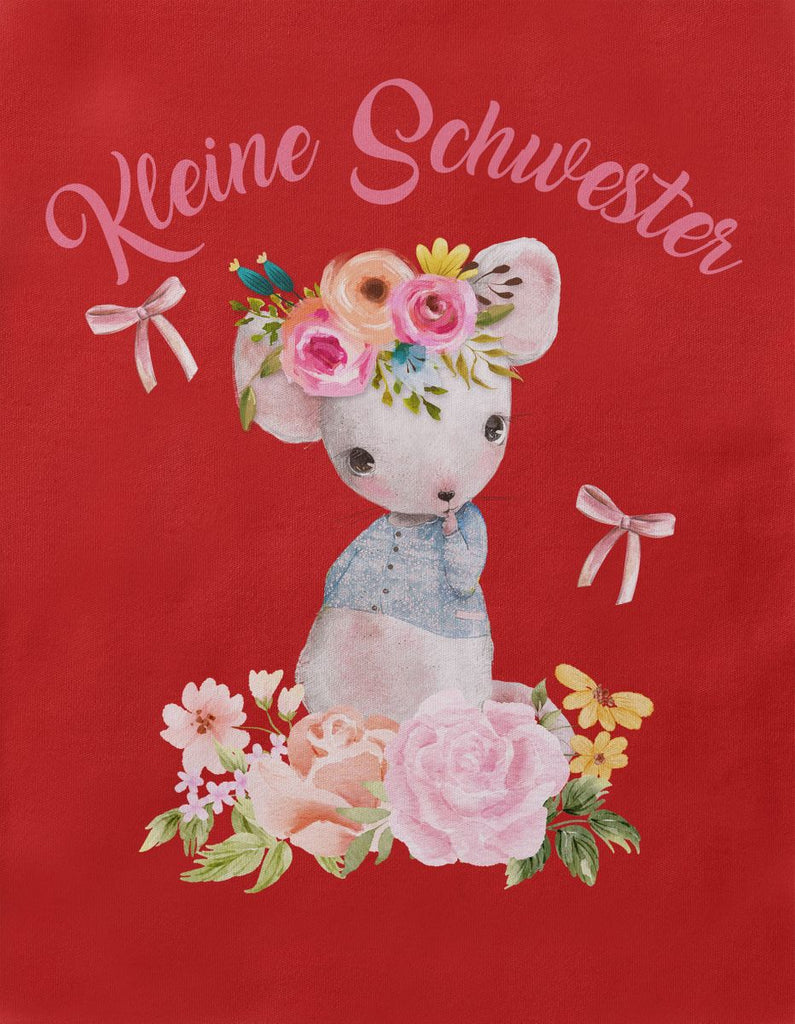 Baby / Kinder Longsleeve langarm Die Kleine Schwester - von Mikalino