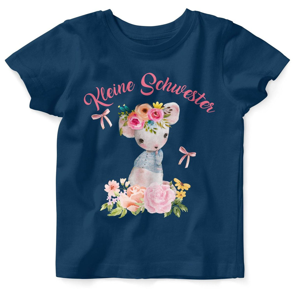 Baby / Kinder T-Shirt kurzarm Die Kleine Schwester - von Mikalino