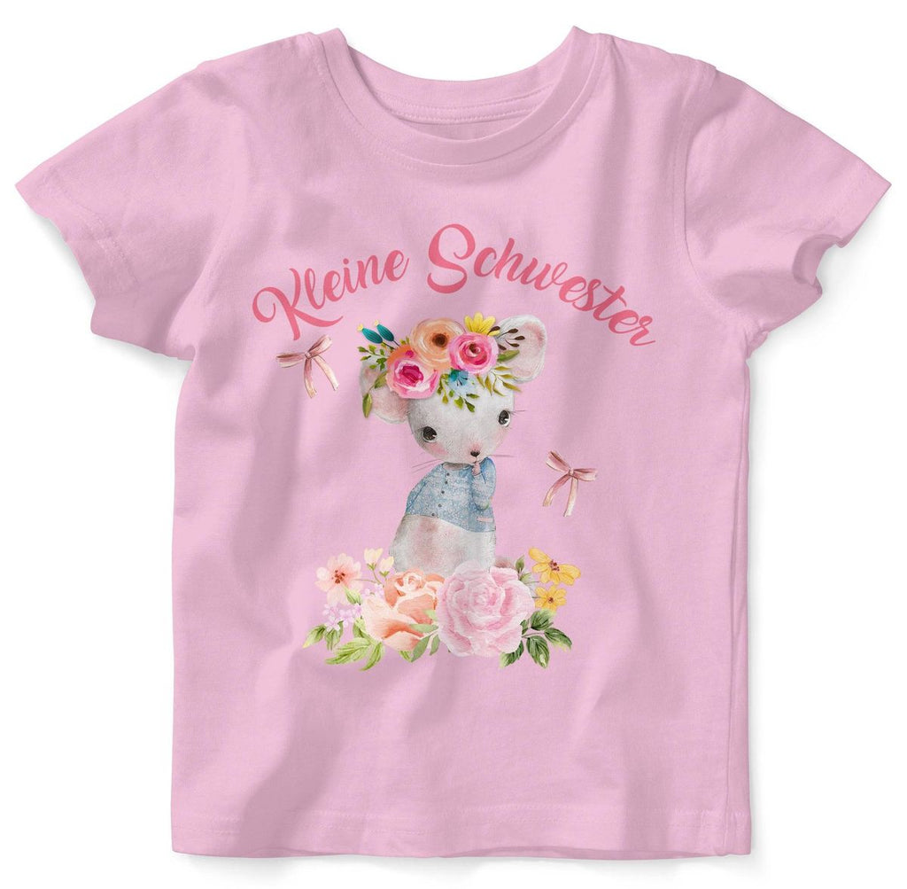 Baby / Kinder T-Shirt kurzarm Die Kleine Schwester - von Mikalino