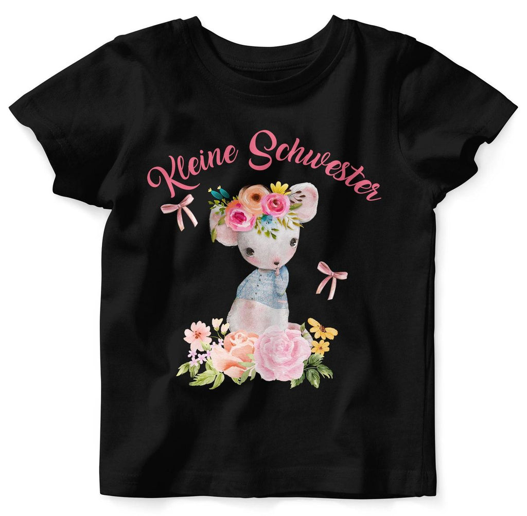 Baby / Kinder T-Shirt kurzarm Die Kleine Schwester - von Mikalino