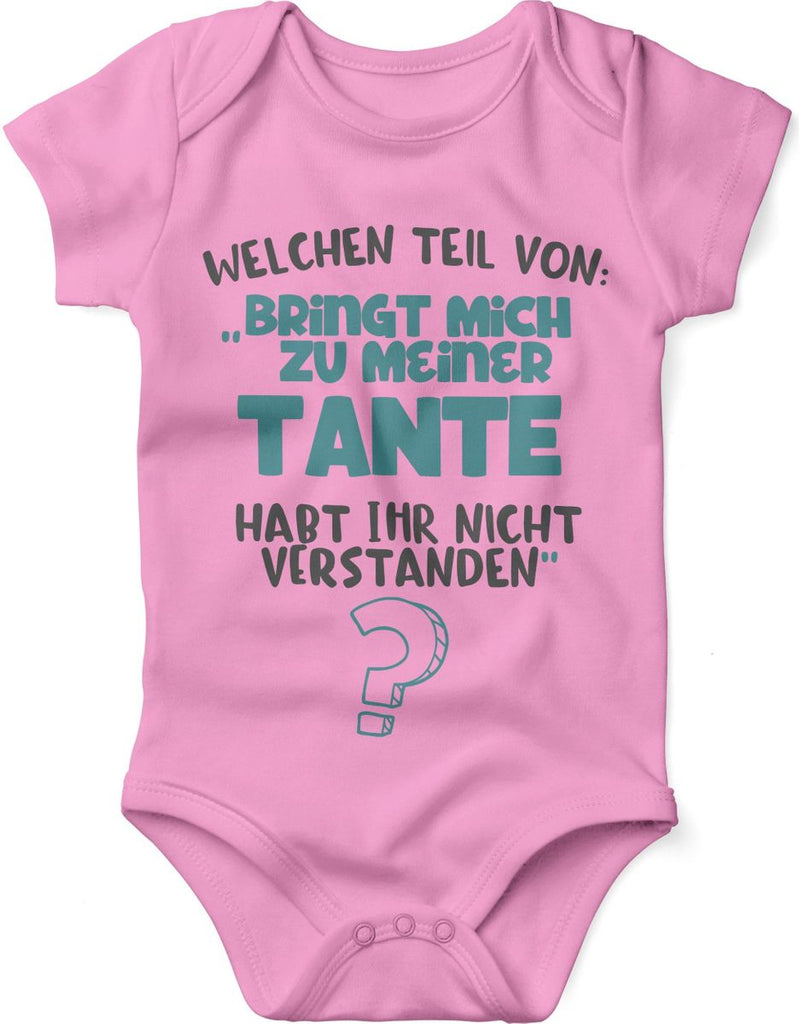 Babybody kurzarm Welchen Teil von Bringt mich zu meiner Tante - von Mikalino