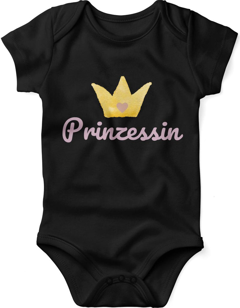 Babybody kurzarm Prinzessin - von Mikalino