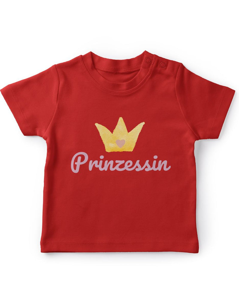 Baby / Kinder T-Shirt kurzarm Prinzessin - von Mikalino