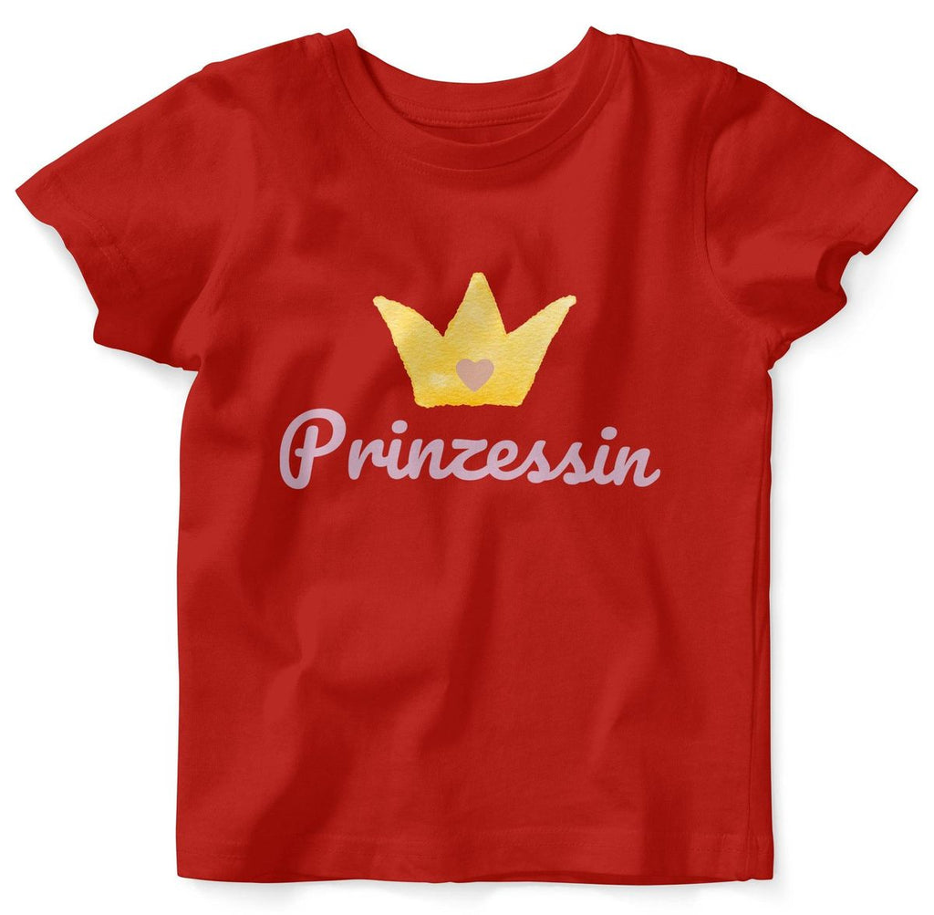 Baby / Kinder T-Shirt kurzarm Prinzessin - von Mikalino