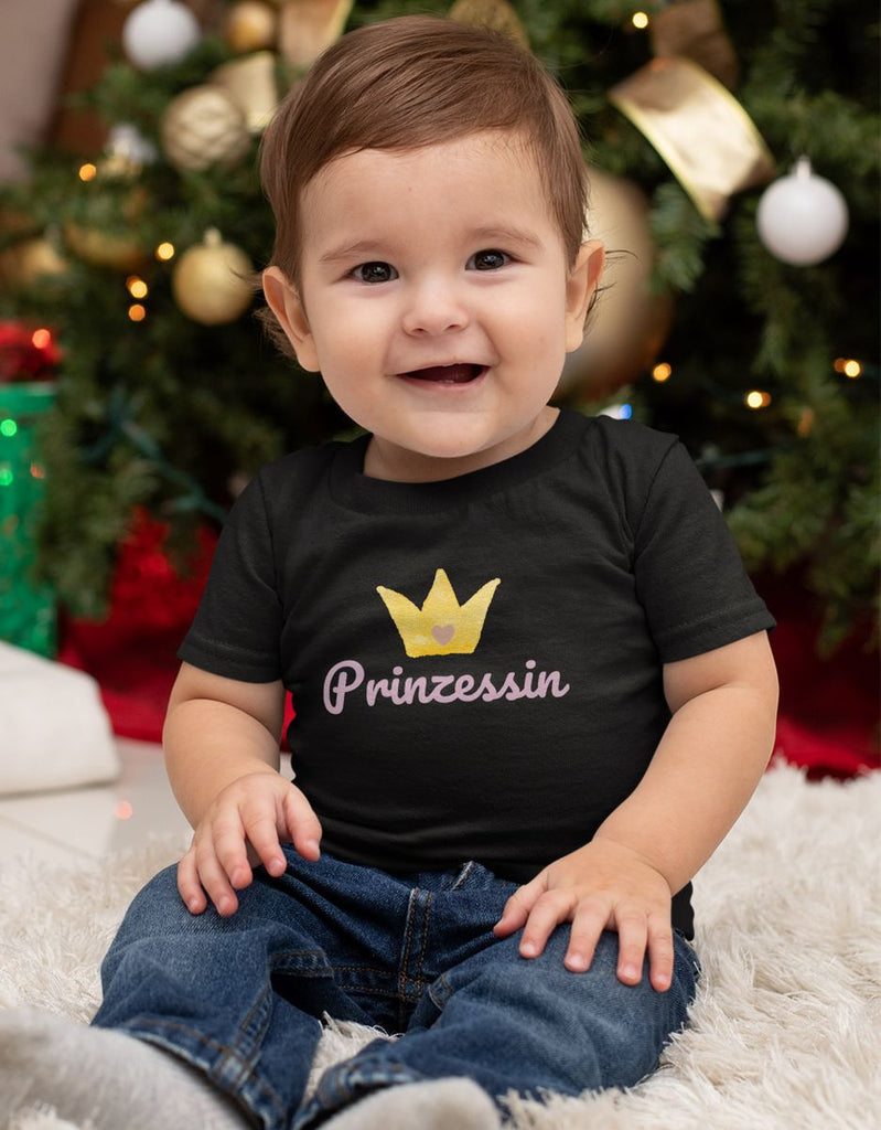 Baby / Kinder T-Shirt kurzarm Prinzessin - von Mikalino