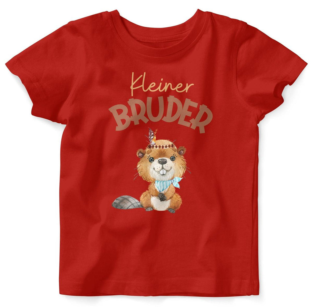 Baby / Kinder T-Shirt kurzarm Kleiner Bruder Bieber - von Mikalino