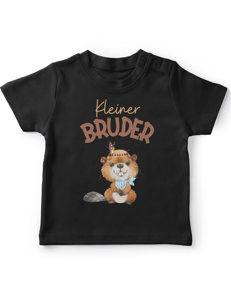 Baby / Kinder T-Shirt kurzarm Kleiner Bruder Bieber - von Mikalino