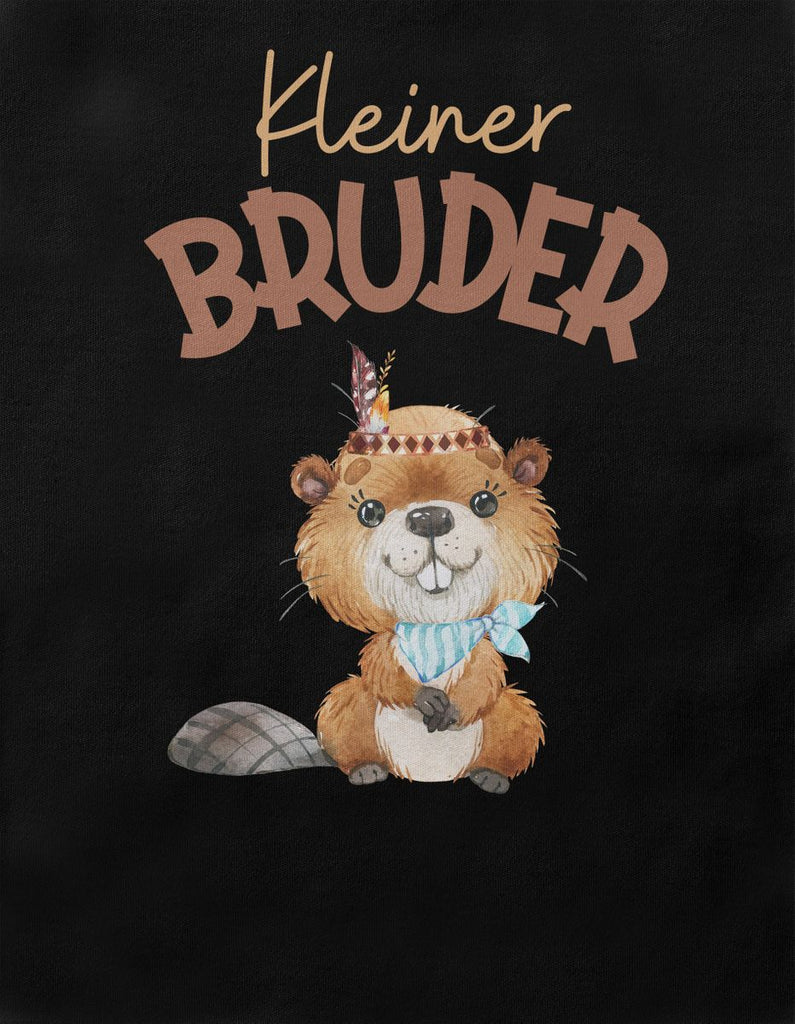 Baby / Kinder T-Shirt kurzarm Kleiner Bruder Bieber - von Mikalino