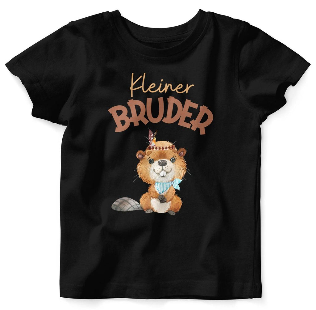 Baby / Kinder T-Shirt kurzarm Kleiner Bruder Bieber - von Mikalino