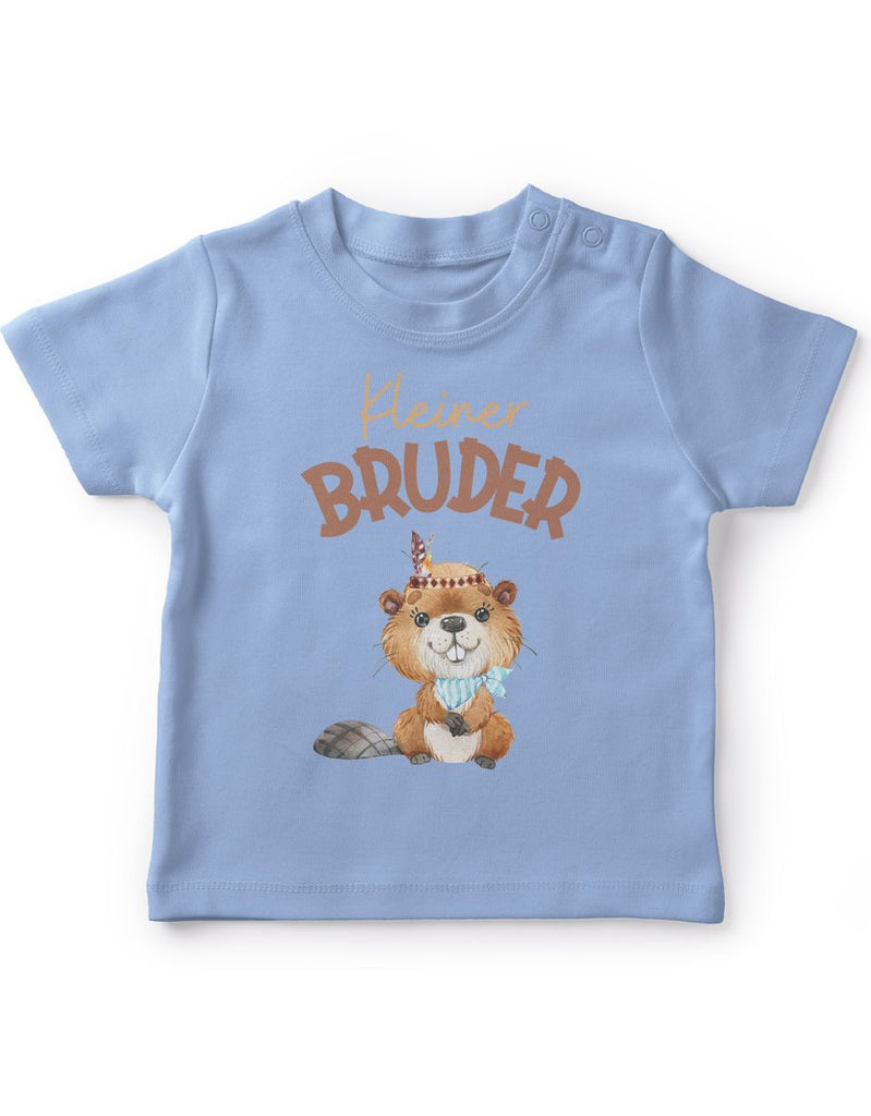 Baby / Kinder T-Shirt kurzarm Kleiner Bruder Bieber - von Mikalino