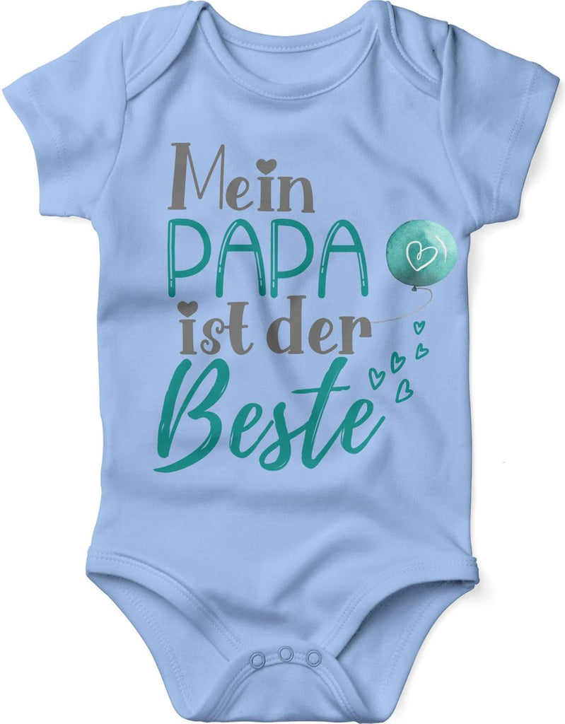 Babybody kurzarm Mein Papa ist der Beste - von Mikalino