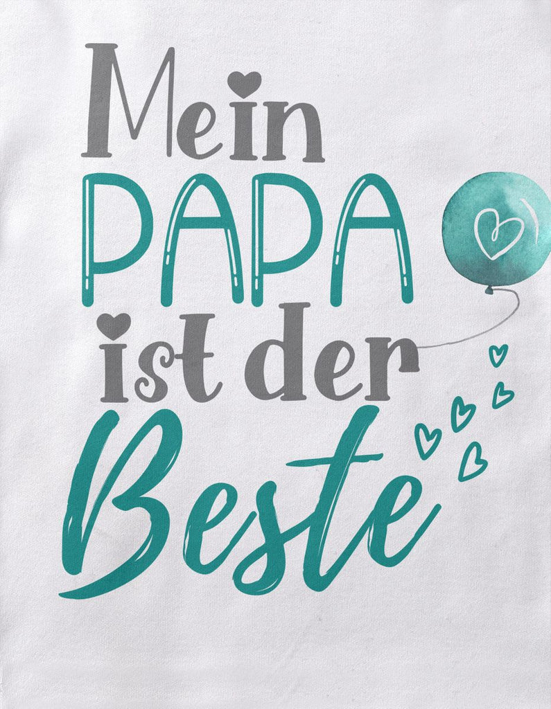 Babybody kurzarm Mein Papa ist der Beste - von Mikalino