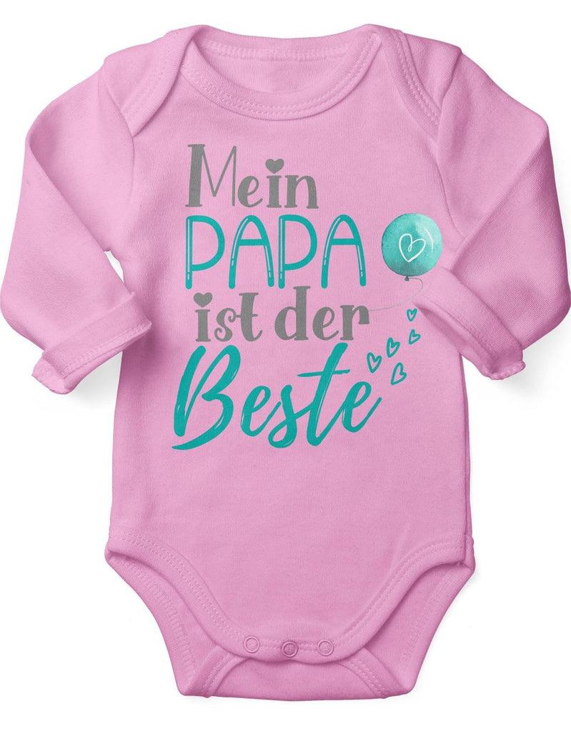 Babybody Langarm Mein Papa ist der Beste - von Mikalino