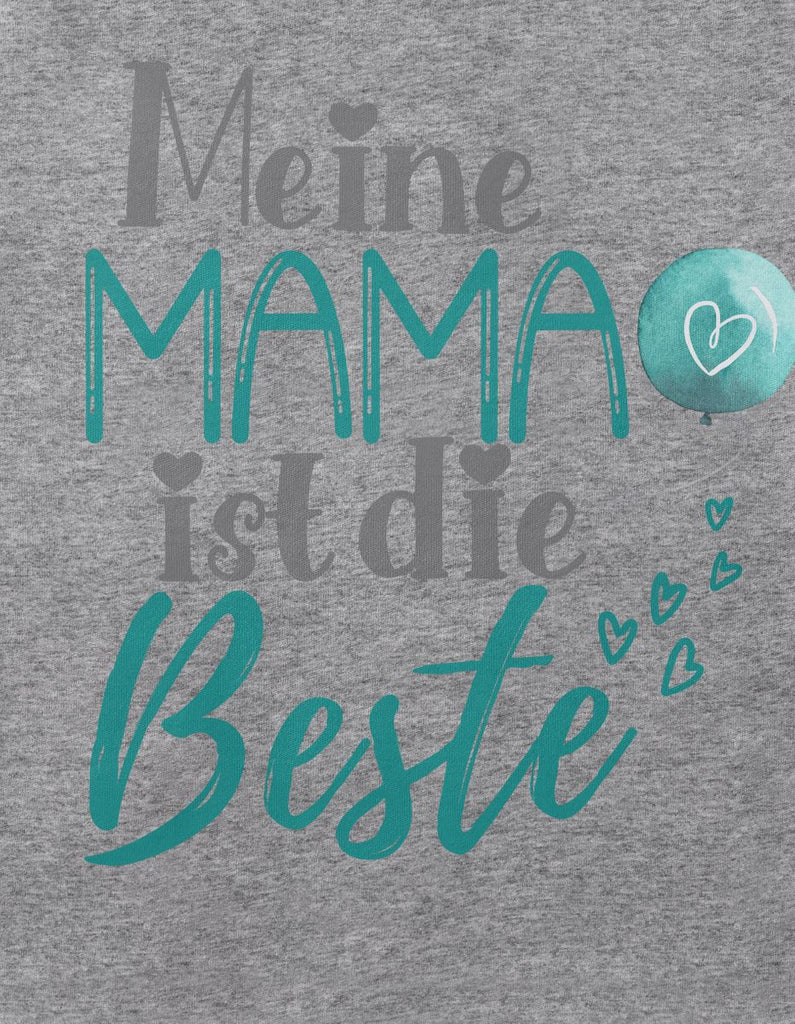 Babybody Langarm Meine Mama ist die Beste - von Mikalino