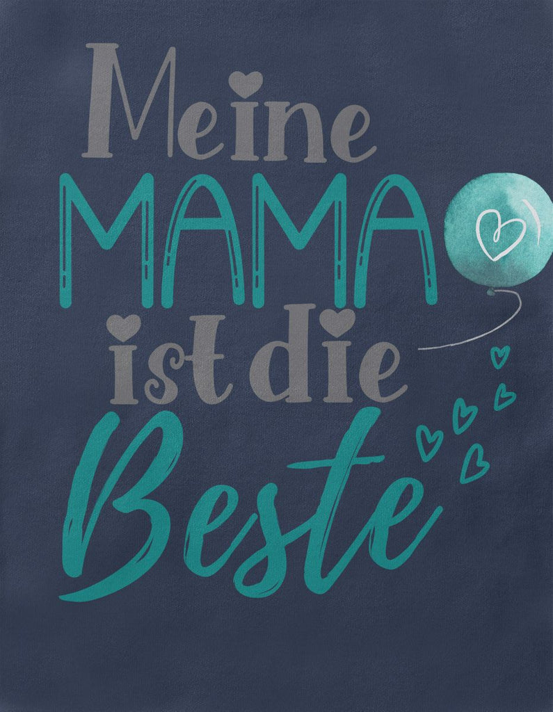 Babybody Langarm Meine Mama ist die Beste - von Mikalino