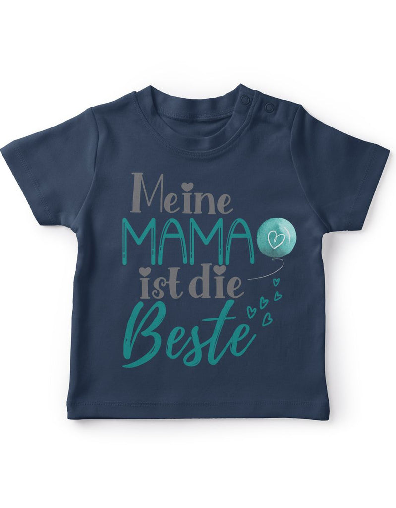 Baby / Kinder T-Shirt kurzarm Meine Mama ist die Beste - von Mikalino