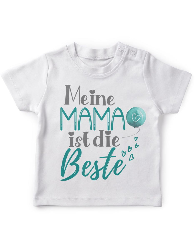 Baby / Kinder T-Shirt kurzarm Meine Mama ist die Beste - von Mikalino