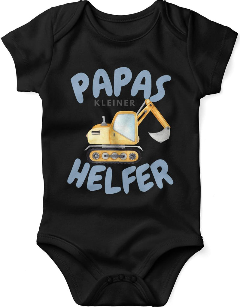 Babybody kurzarm Papas kleiner Helfer v2 - von Mikalino