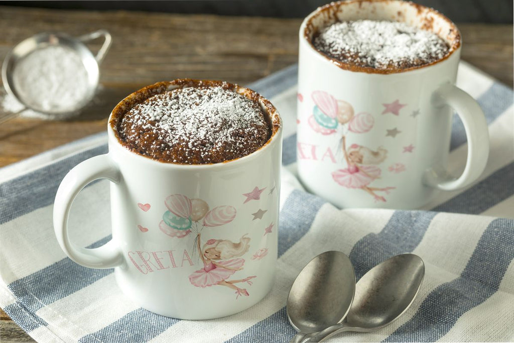 Keramik Tasse Kleine Ballerina mit Wunschname - von Mikalino