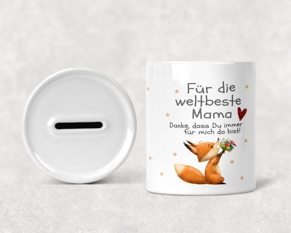 Kinder Spardose Danke dass Du immer für mich da bist weltbeste Mama - von Mikalino