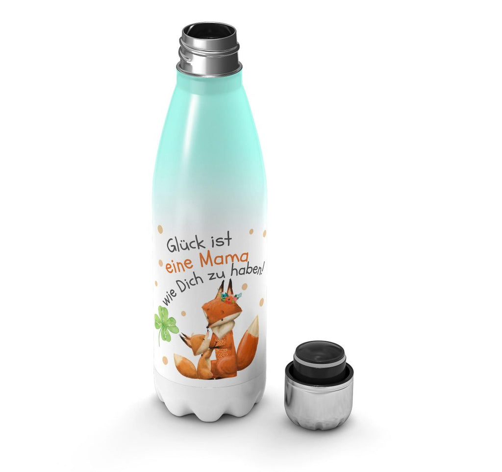 Thermo Trinkflasche Glück ist eine Mama wie Dich zu haben! - von Mikalino