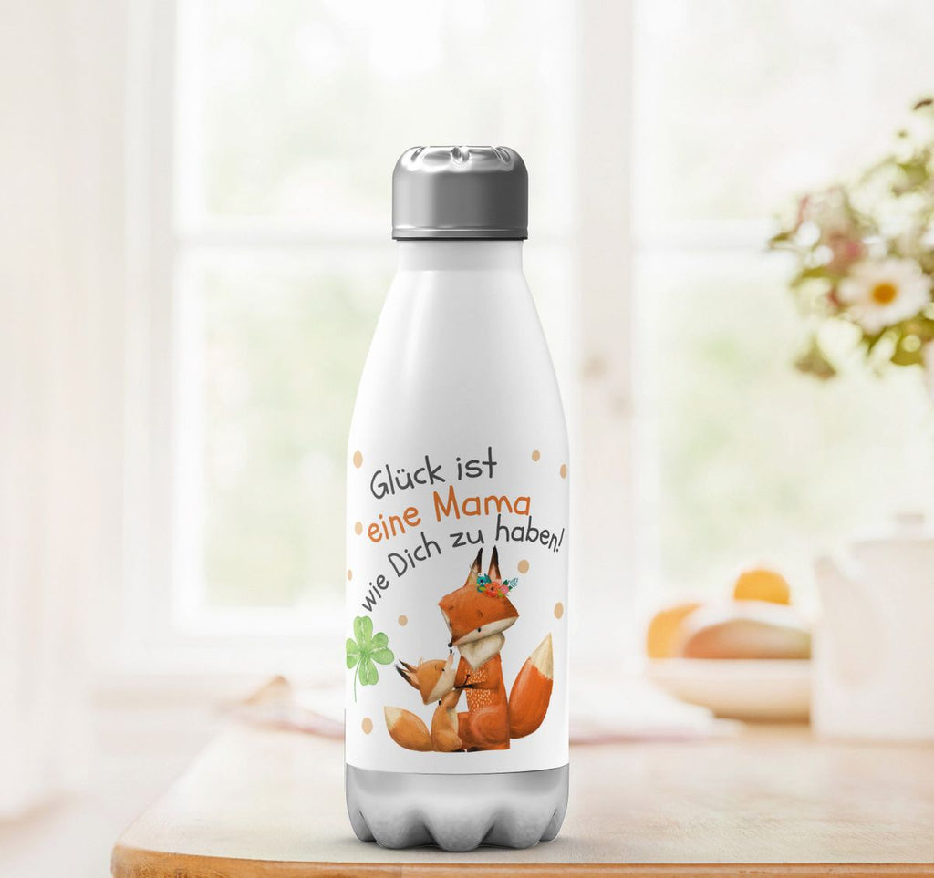 Thermo Trinkflasche Glück ist eine Mama wie Dich zu haben! - von Mikalino