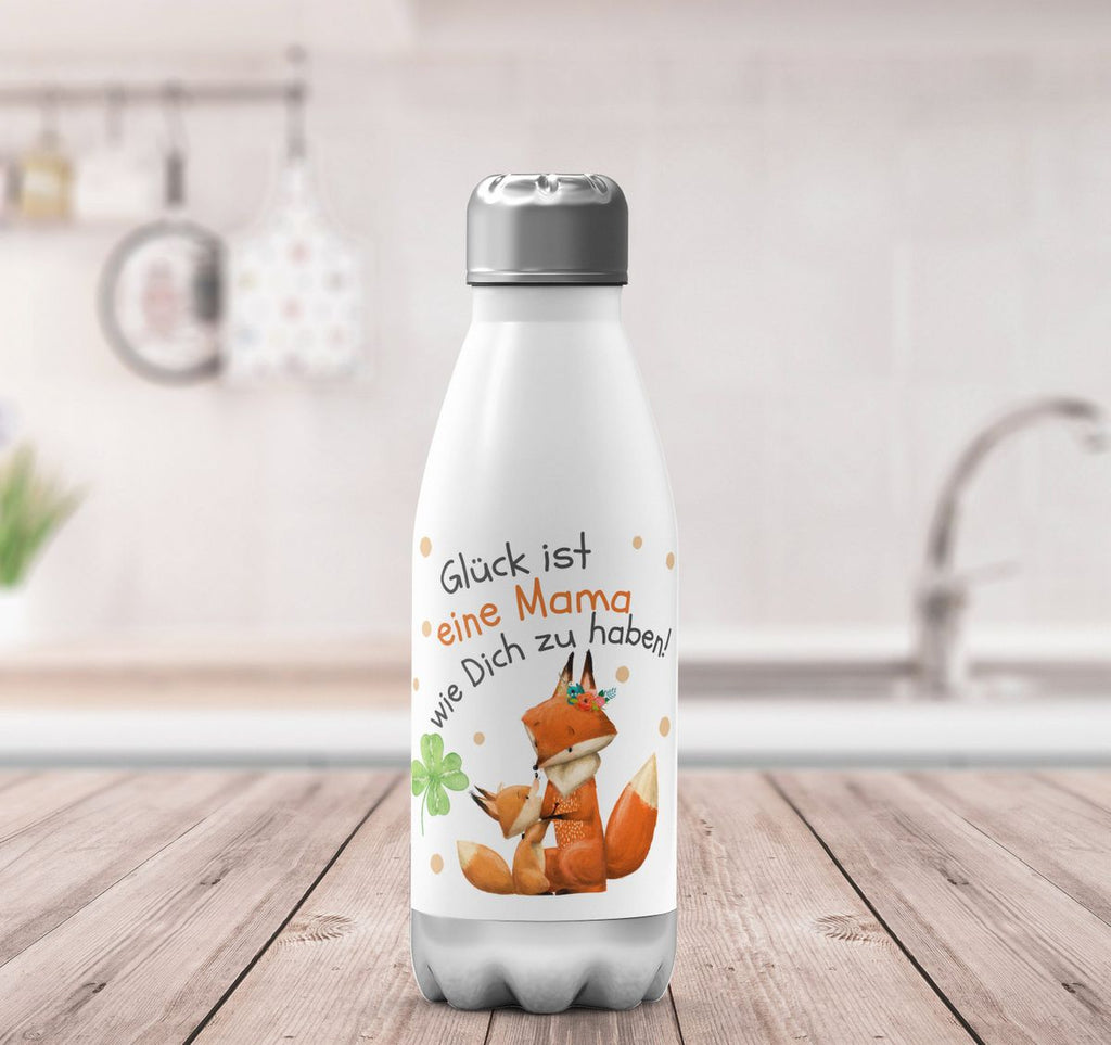 Thermo Trinkflasche Glück ist eine Mama wie Dich zu haben! - von Mikalino