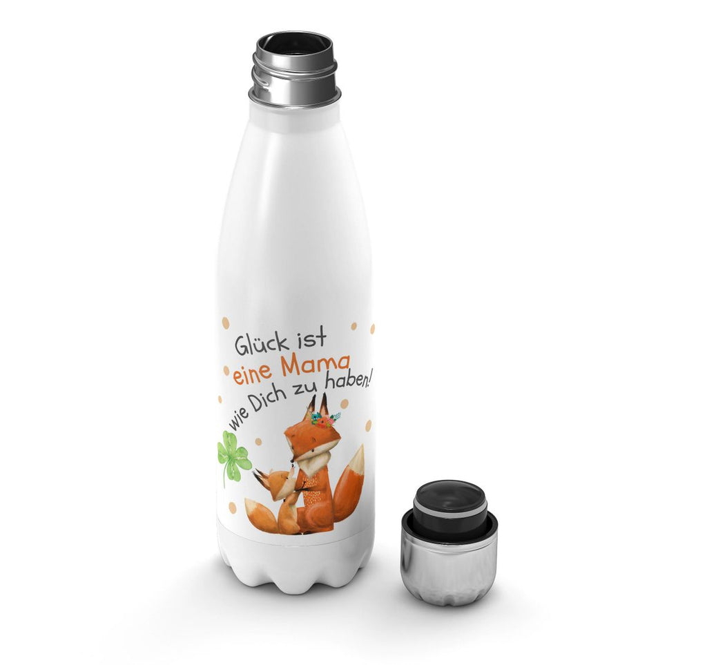 Thermo Trinkflasche Glück ist eine Mama wie Dich zu haben! - von Mikalino