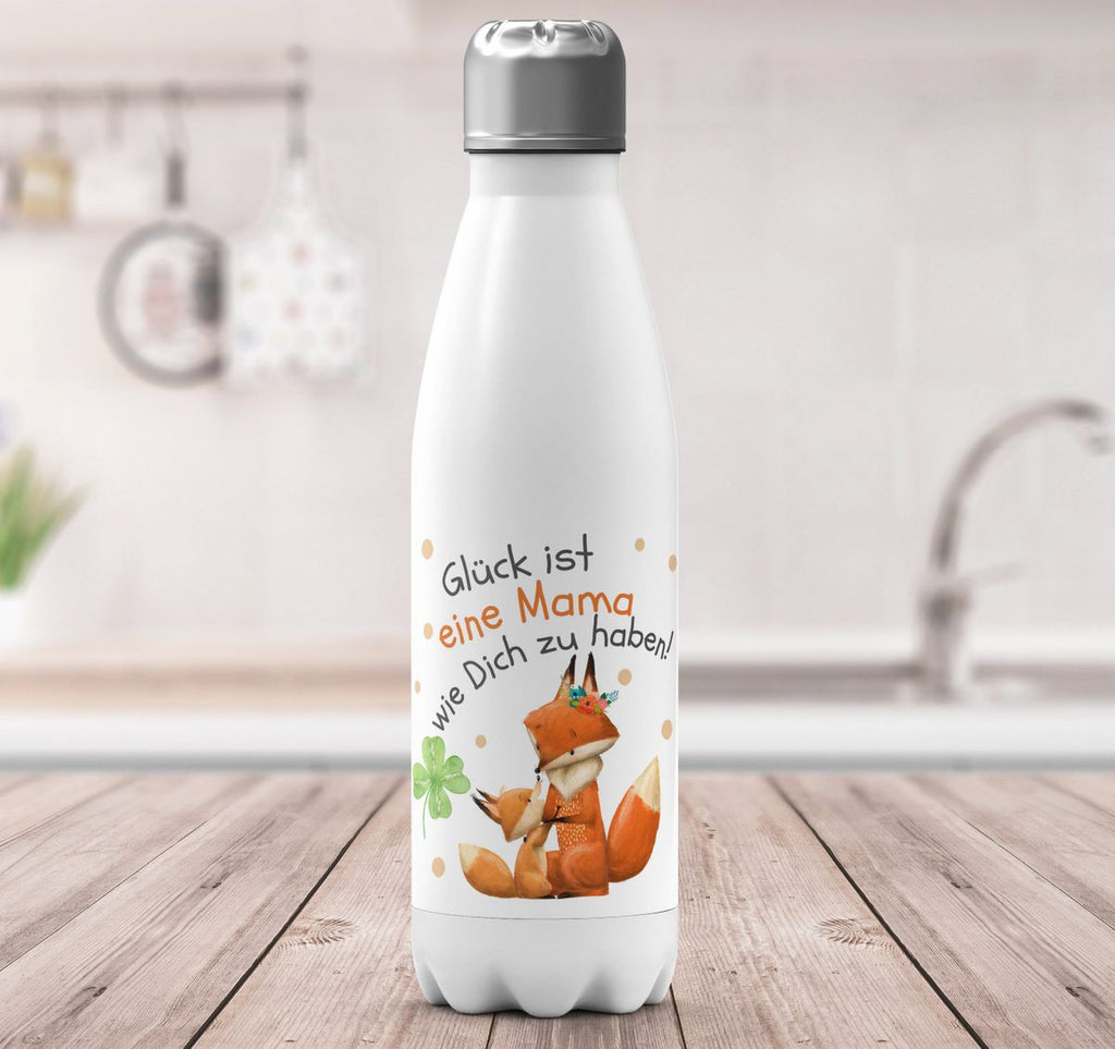 Thermo Trinkflasche Glück ist eine Mama wie Dich zu haben! - von Mikalino