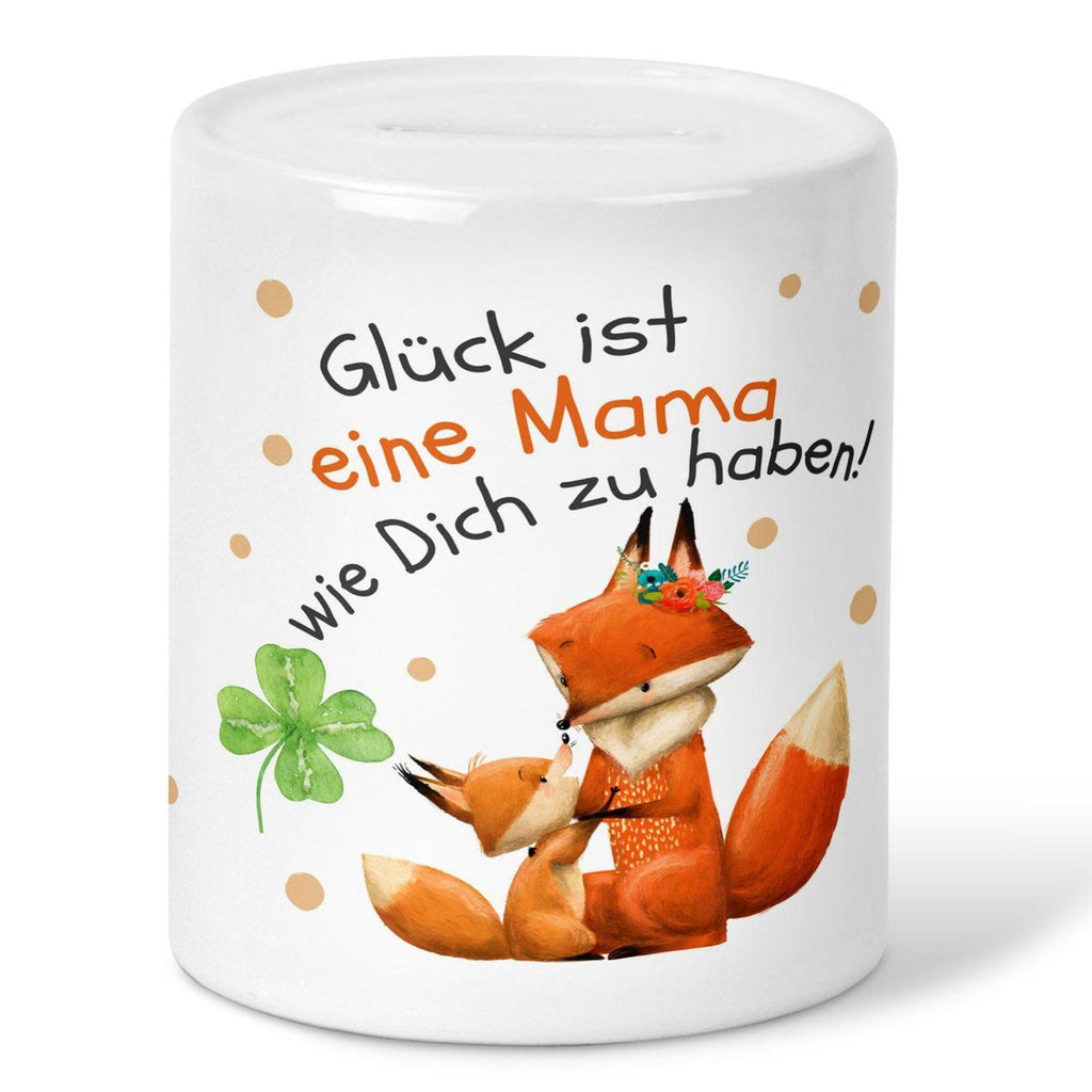 Kinder Spardose Glück ist eine Mama wie Dich zu haben! - von Mikalino