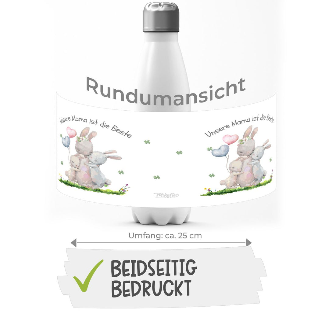 Thermo Trinkflasche Unsere Mama ist die Beste - von Mikalino