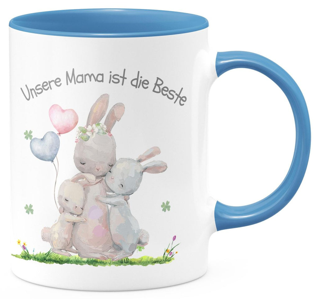 Keramik Tasse Unsere Mama ist die Beste - von Mikalino