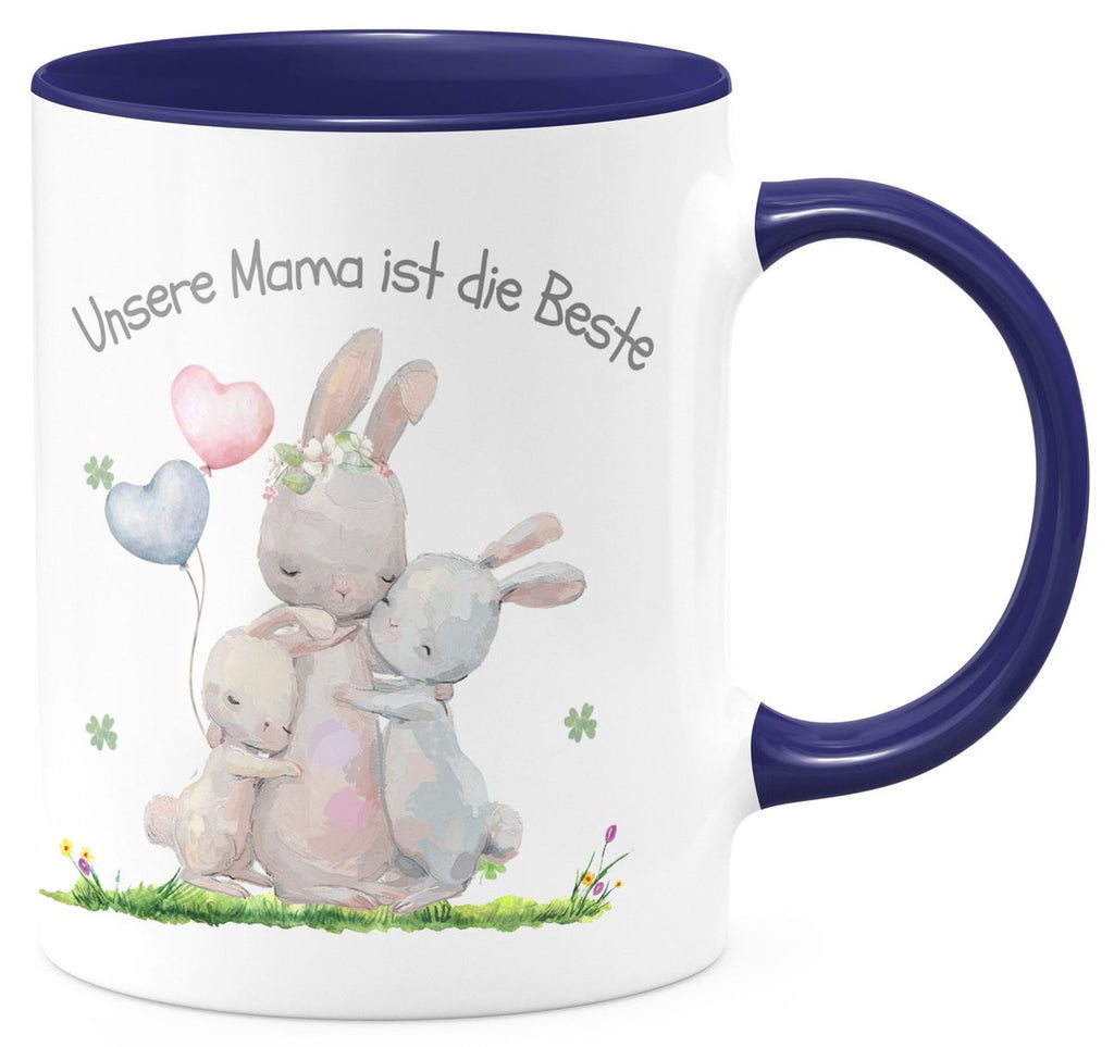 Keramik Tasse Unsere Mama ist die Beste - von Mikalino