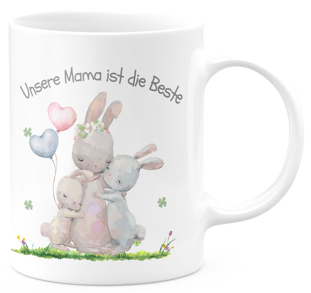 Keramik Tasse Unsere Mama ist die Beste - von Mikalino