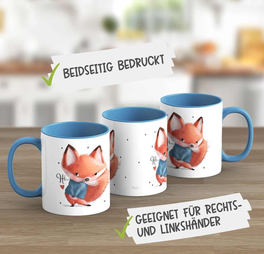 Keramik Tasse Fuchs .. hi... - von Mikalino