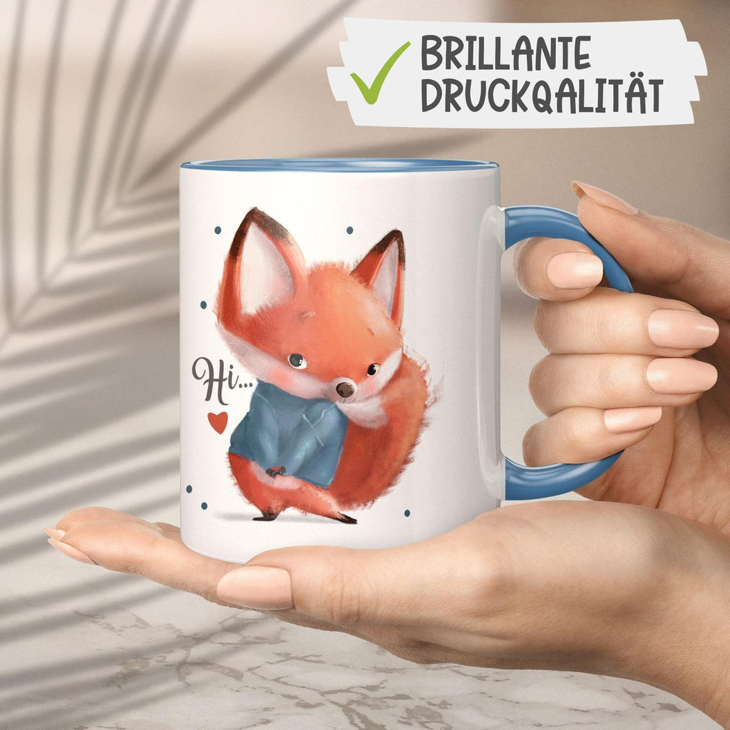 Keramik Tasse Fuchs .. hi... - von Mikalino