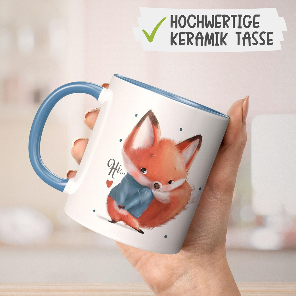 Keramik Tasse Fuchs .. hi... - von Mikalino