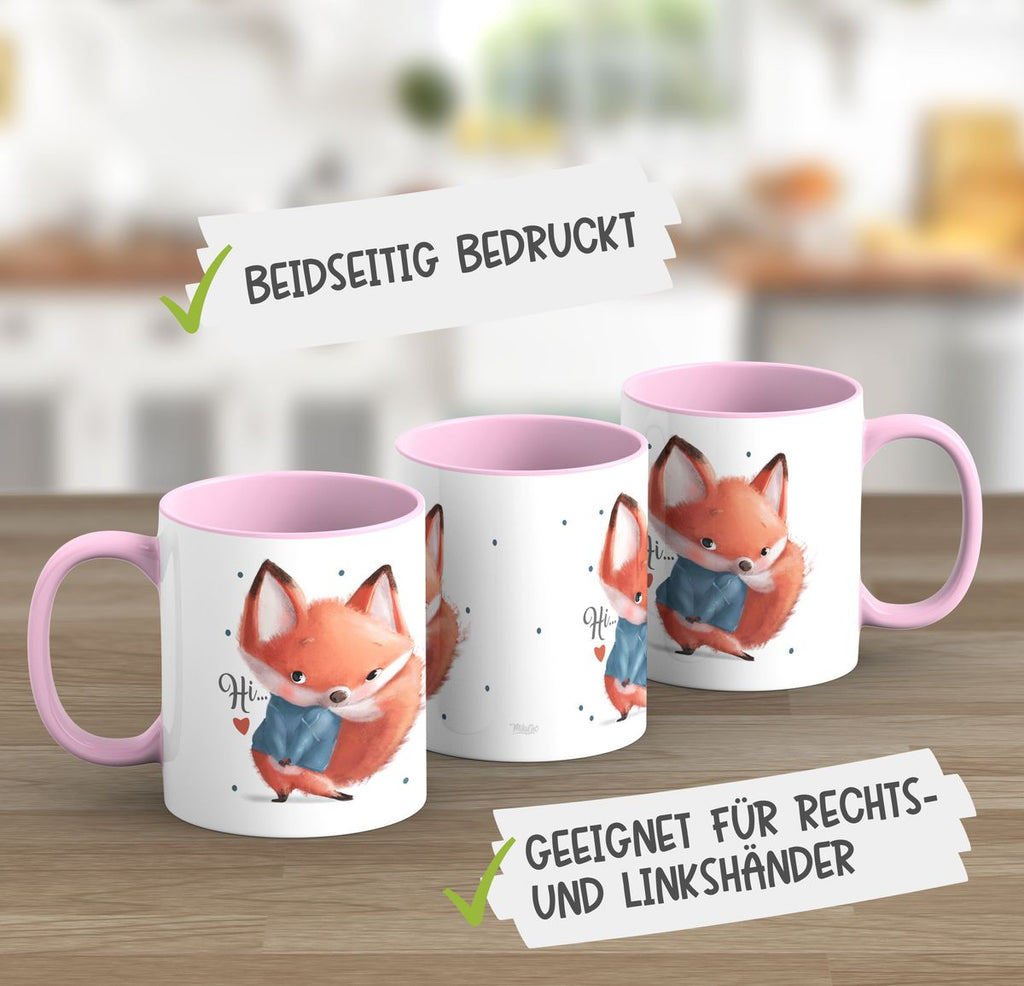 Keramik Tasse Fuchs .. hi... - von Mikalino