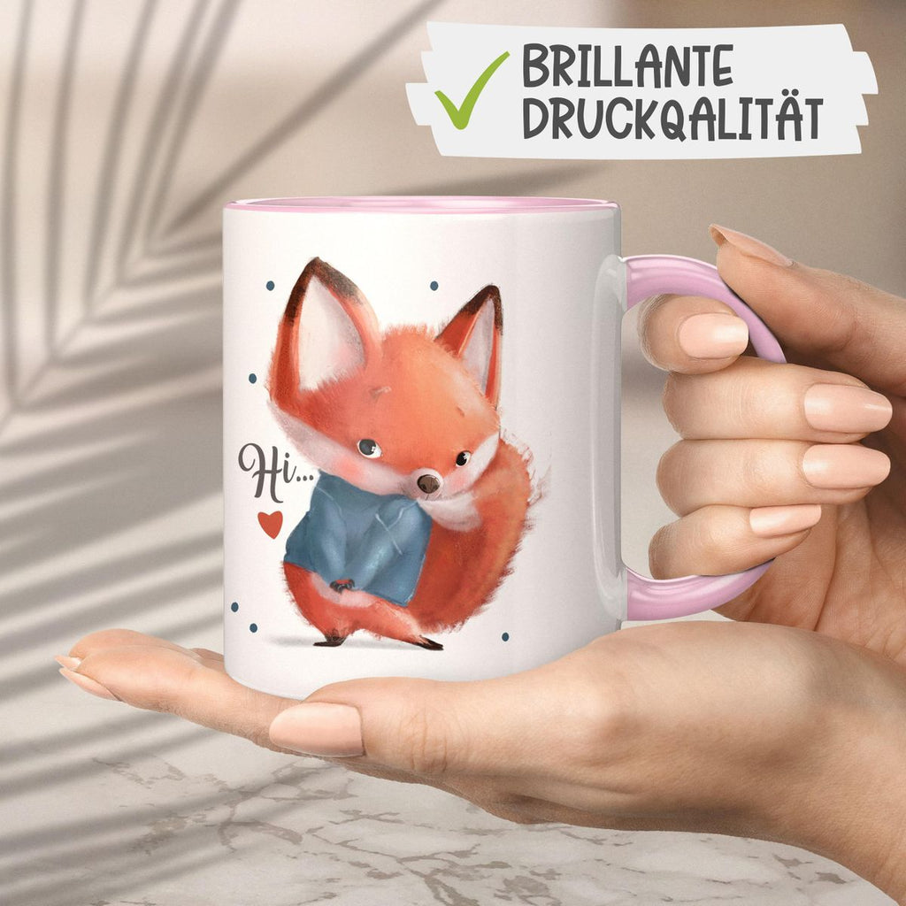 Keramik Tasse Fuchs .. hi... - von Mikalino