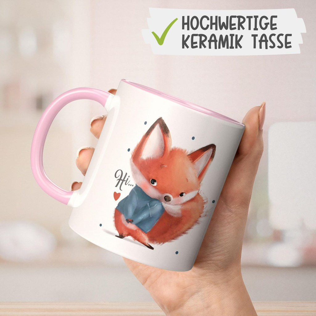 Keramik Tasse Fuchs .. hi... - von Mikalino