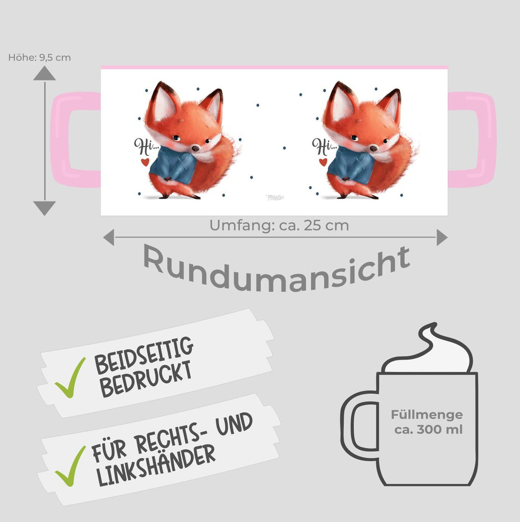 Keramik Tasse Fuchs .. hi... - von Mikalino