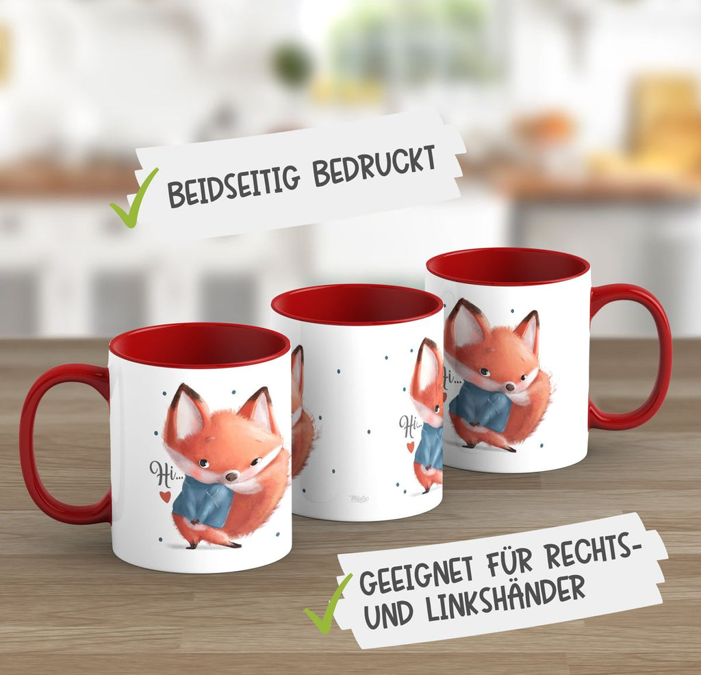 Keramik Tasse Fuchs .. hi... - von Mikalino