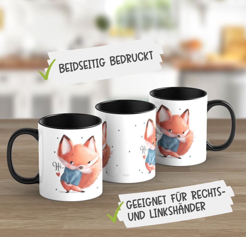 Keramik Tasse Fuchs .. hi... - von Mikalino