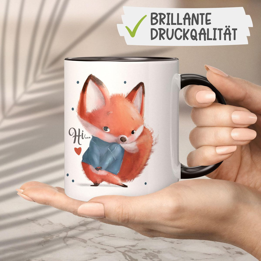 Keramik Tasse Fuchs .. hi... - von Mikalino